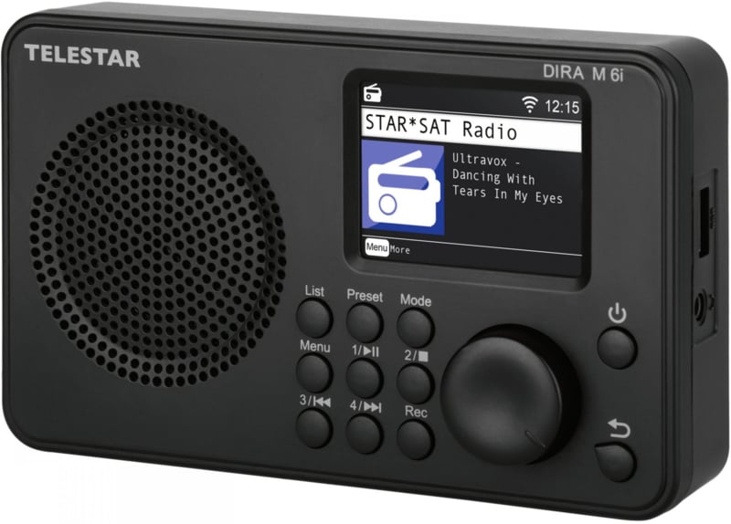 Telestar DIRA M 6i compacte radio met DAB+, FM, Bluetooth, USB en Internet