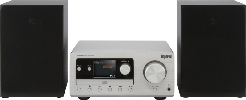 Imperial DABMAN i300 CD hifi stereo systeem met internet, DAB+, CD, Bluetooth