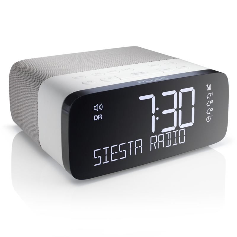 bundel Aanvulling plein Pure Siesta Rise wekkerradio met DAB+ en FM | Pure | De Radiowinkel