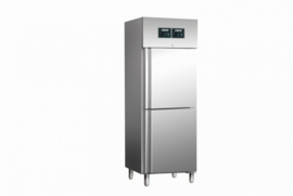 Horeca Koel- / vriescombinatie RVS 2 x 128 ltr