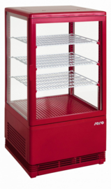 Mini Koelvitrine | opzet koeling Rood