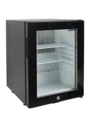 Geluidsarme koelkast | Stille koelkast | Minibar met glasdeur 33 Liter.