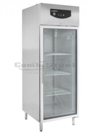RVS bedrijfskoelkast  Horeca koeling met glasdeur