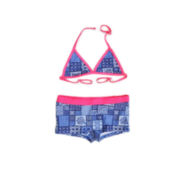 001 JUST BEACH GREAT BARRIER REEF Patchwork Blue