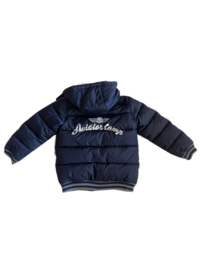 09 Far out jongens winterjas blauw maat 128