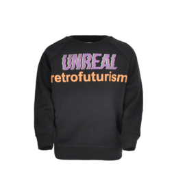  0   UNREAL sweater  Amsterdam Black 803 maat 134-140