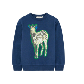 02 Stella MC Cartney sweatshirt  blauw  422221 maat 92 (2)