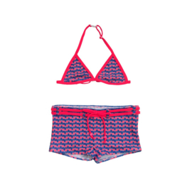 1 ZEE & ZO Poppy Cubic Blue bikini