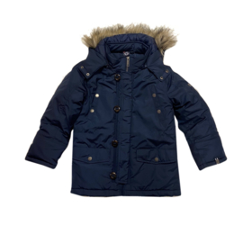 0001  Far out jongens winterjas  blauw maat 128