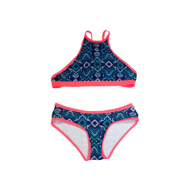 1 ZEE & ZO Buttercup Boho Blue bikini