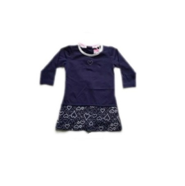 00001 LoFff jurk blauw B8001-03 maat 80