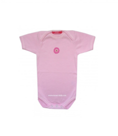 Hanssop roze romper maat 74-80