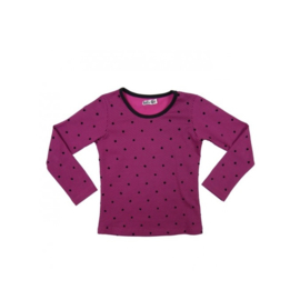 09 LoFff shirts dots pink Z7655-02