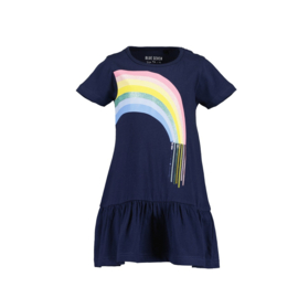 0  Blue Seven jurk  721649 blue  maat 98