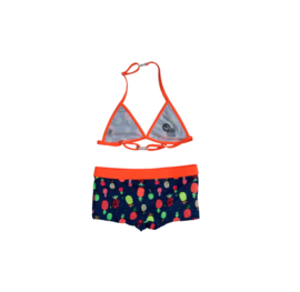 001 JUST BEACH Apple Pineapple Bikini (M76)