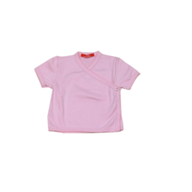 001 Hanssop overslag shirt roze maat 62/68