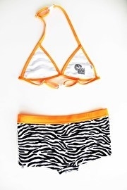 001 Just beach bikini panama zwart wit