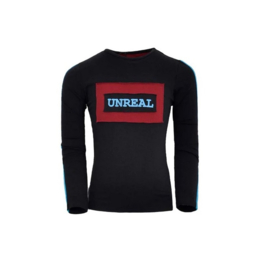 0  UNREAL longsleeve RedBlack 033 maat 152