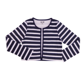 000 LoFff Jacket-Blue white stripes Z8344-06