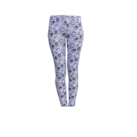 004 Far out legging blauwe bloem