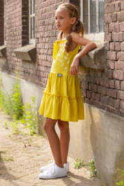 1 LoFff jurk geel Z8564-12