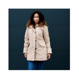 01 Airforce  Dames parka jas tawny Brown W0051-667