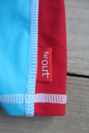 5 Far Out zwembroek 719214-461263 blauw/rood