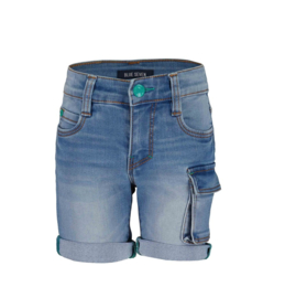  0  Blue Seven denim korte jogbroek 840078 maat 98