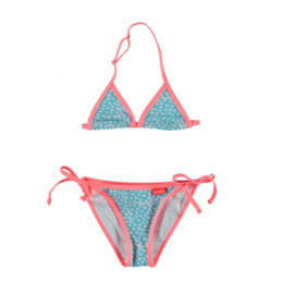 5 Far out bikini Jaylana Blauw small flower