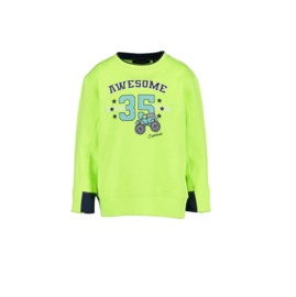 000 Blue Seven sweater neon green 817585