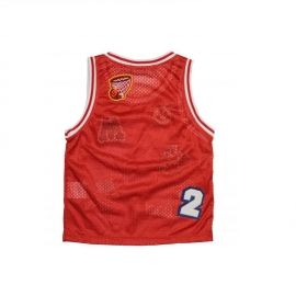 00021 Two Play Basketbal hemd Rood
