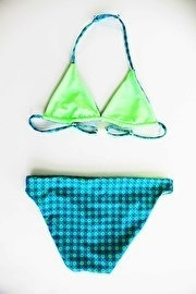 5 Zee & Zo China Green reversible bikini groen