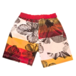 04  Zee & Zo zwemshort brighton beach rood maat 104 voordeel