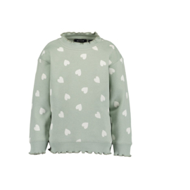  0  Blue Seven trui groen 764693-630 maat 98
