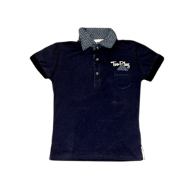 01  Two Play polo blauw maat 92-98