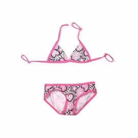 001 Just Beach bikini  Paris Peace Pink