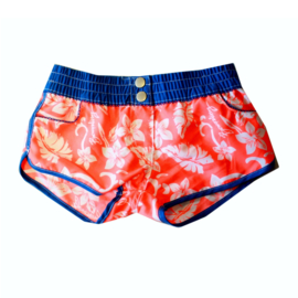 02 Far Out short 900052 oranje blauw