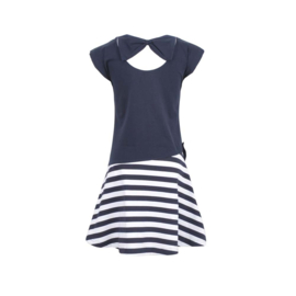 0 LoFff  jurk Blauw Anneska  Z8769-50