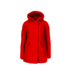 01 Airforce  Dames parka jas red W0051-