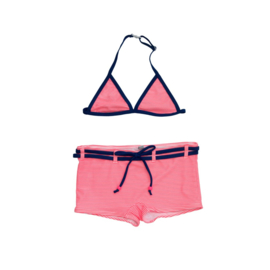 5 ZEE & ZO Poppy Stripe Coral bikini