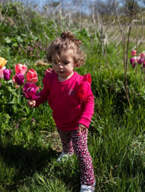  0  Quapi broekje  NOA roze-rood