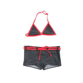 02 ZEE & ZO Poppy Cubic Black bikini