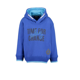 00 Blue Seven  hoody blauw 864657