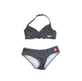 02  ZEE & ZO Tulip Cubic Black bikini