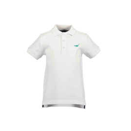 0  Blue Seven polo wit 816032-001 maat 98