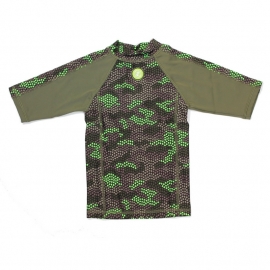 Zee & Zo Aina camo star green UV-werend shirt maat 80