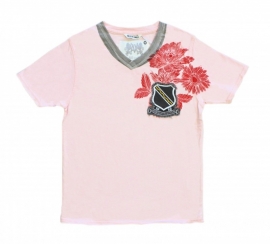 00016 Airforce shirt roze 6165 maat S voordeel