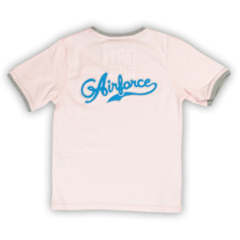 14 Airforce shirt roze 6150 maat S voordeel