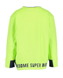 000 Blue Seven sweater neon green 817585