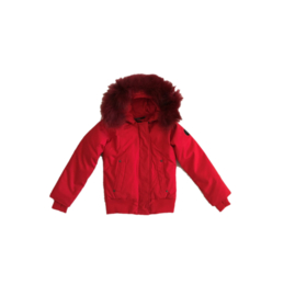 09 Airforce winterjas bomber red hr72w0130 maat 122-128